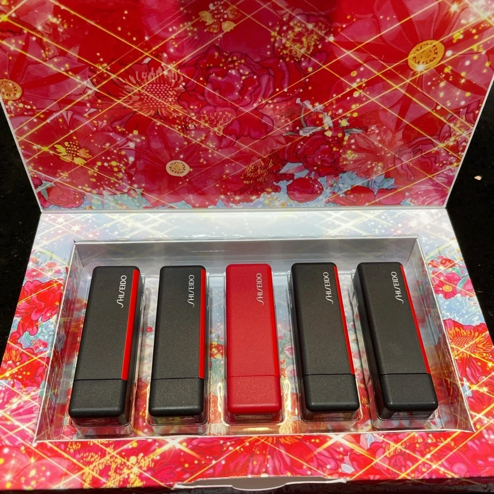 💄SHISEIDO ModernMatte Powder Lipstick Expressive Deluxe Mini Set (An $81 Value) - Picture 6 of 7